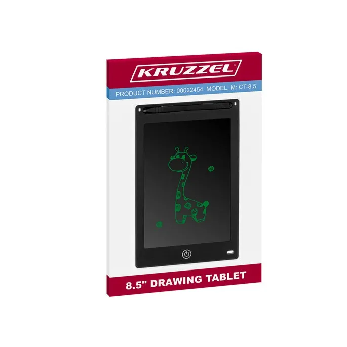 Zbliżenie na ekran tabletu graficznego bez śladów rysowania