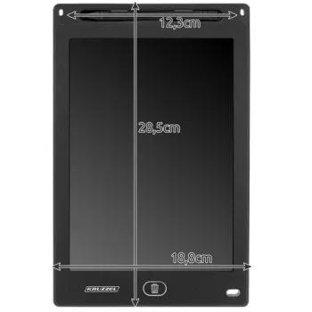 Detail ekranu tabletu do rysowania 12 cali z widocznym napisem