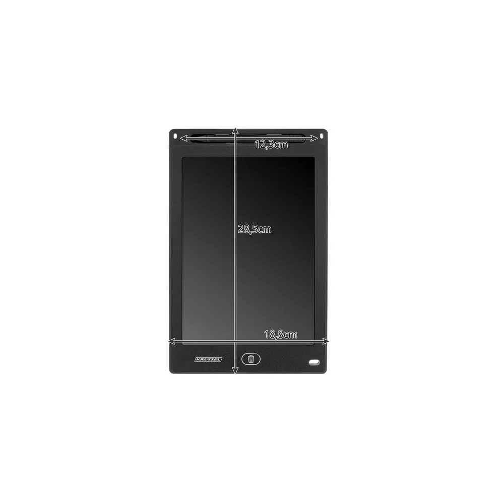 Detail ekranu tabletu do rysowania 12 cali z widocznym napisem