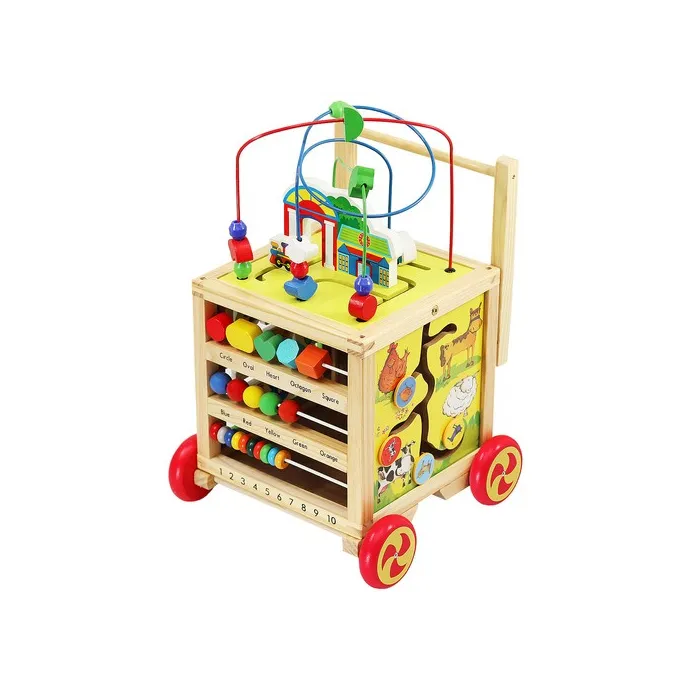 pchacz drewniany prezentujący naturalne drewno i trwałą konstrukcję