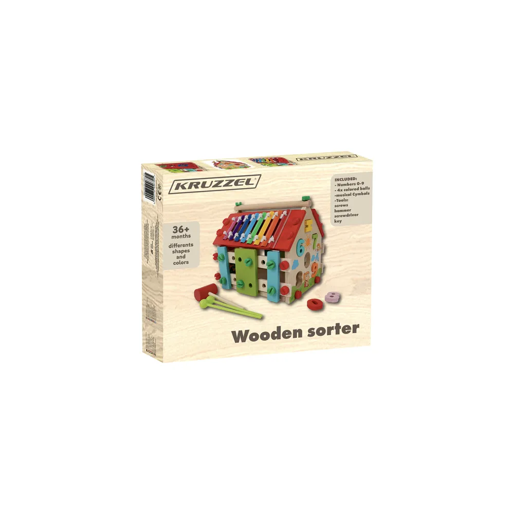 zestaw elementów do montażu domku edukacyjnego