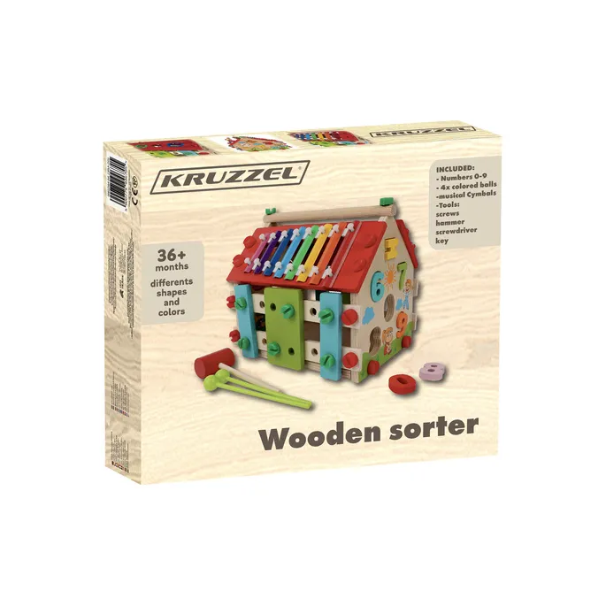 zestaw elementów do montażu domku edukacyjnego