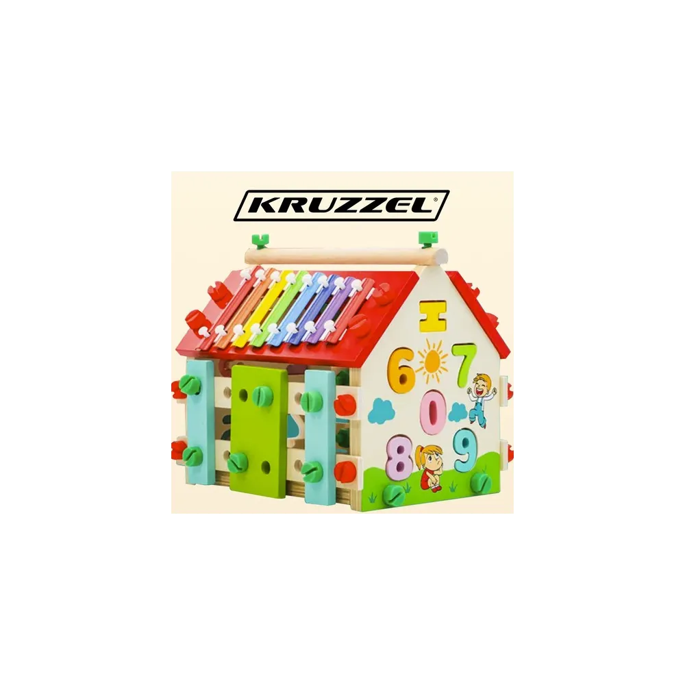 drewniane cymbałki w domku kruzzel 22564