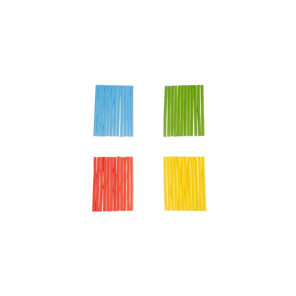 szufladka z zestawem patyczków i klocków