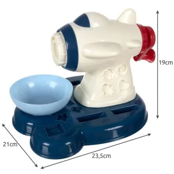 cztery końcówki do tworzenia kształtów z masy plastycznej