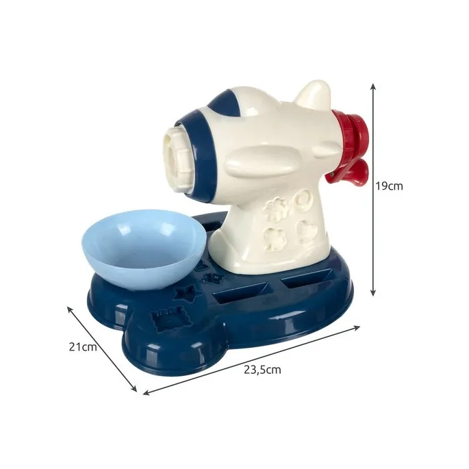 cztery końcówki do tworzenia kształtów z masy plastycznej