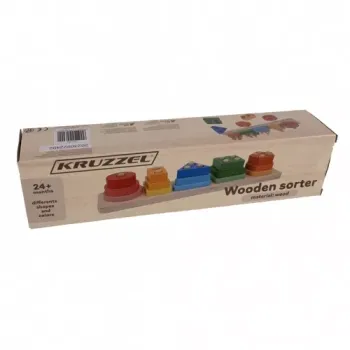 Sorter- układanka drewniana Kruzzel 22492