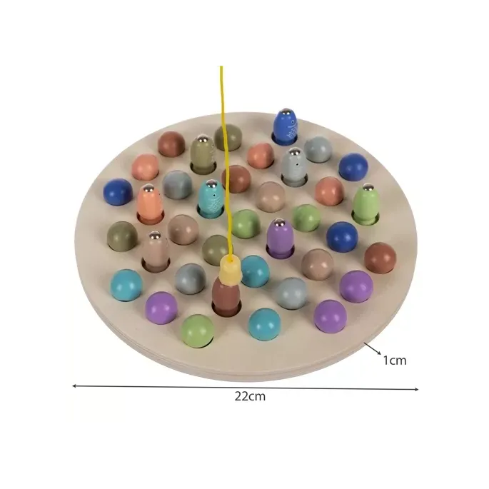 widok zestawu z wędką i organizerem do łowienia rybek