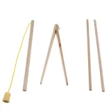 cały zestaw łowienia rybek z akcesoriami