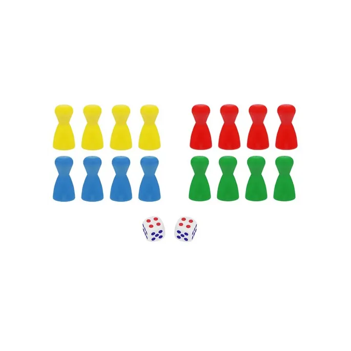 kolorowa kostka prezentowana w dziecięcym pokoju