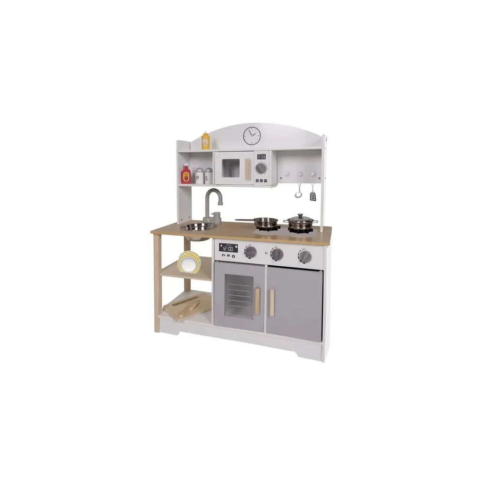 część z mikrofalówką i imitacją wyświetlacza