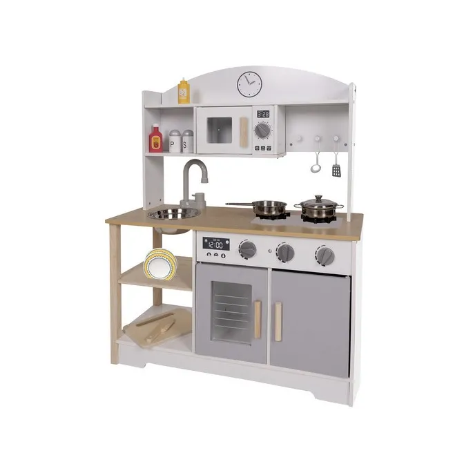 część z mikrofalówką i imitacją wyświetlacza