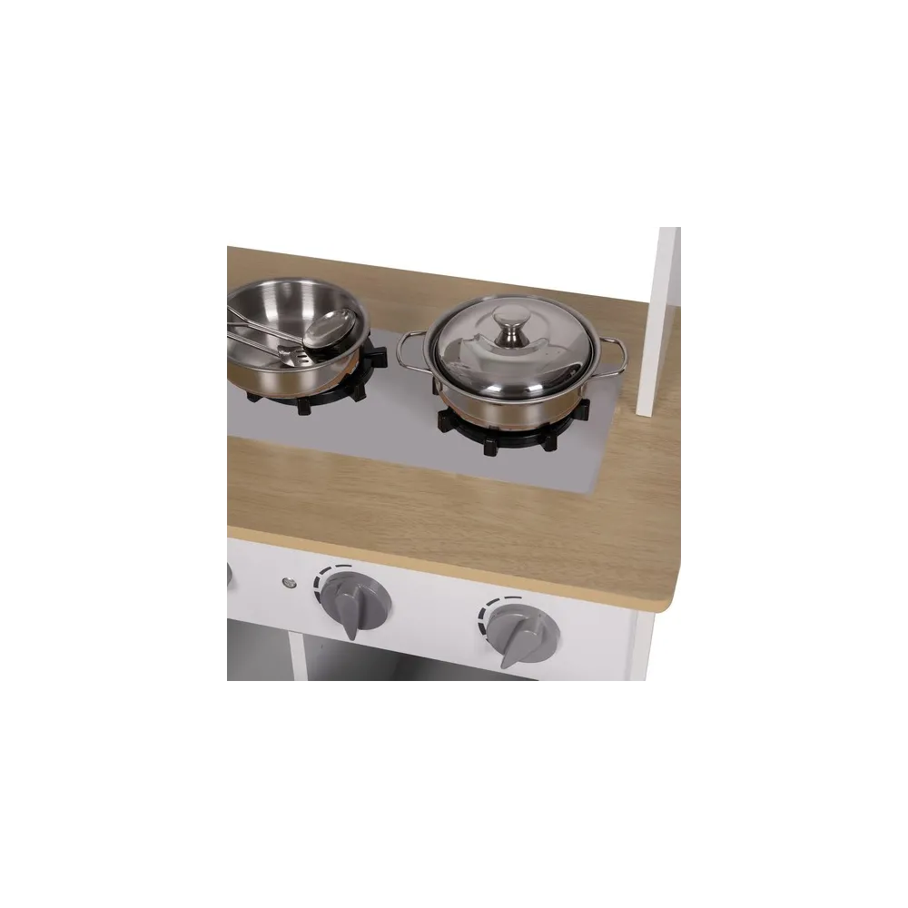 zestaw półek i schowków do przechowywania akcesoriów