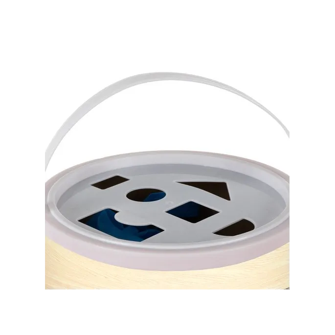 Wiaderko na klocki z uchwytem i sorterem na pokrywce