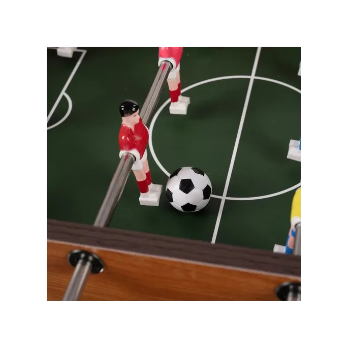 antypoślizgowe uchwyty przy stole do piłkarzyków