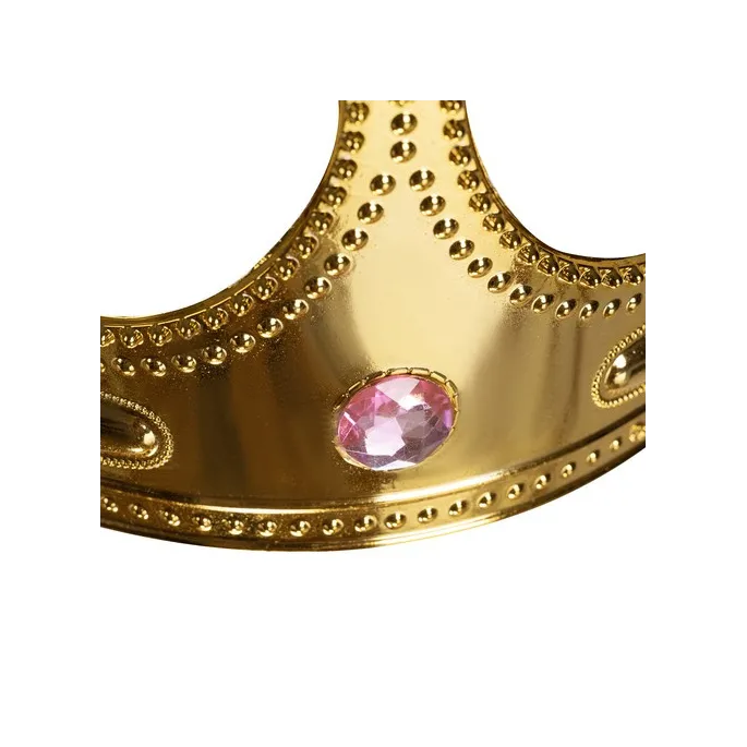 Elementy stroju króla: peleryna, berło i korona ułożone obok siebie