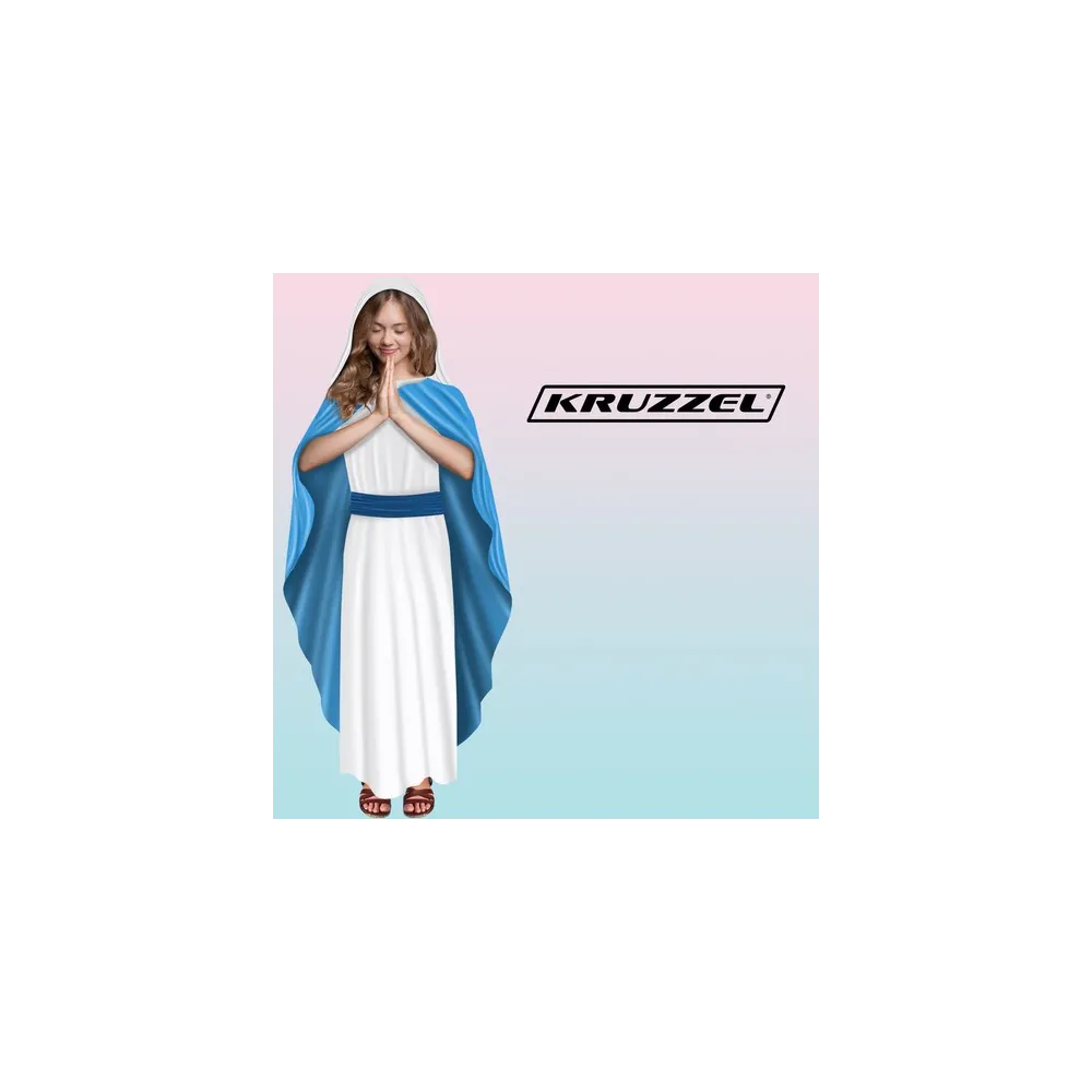 nakrycie głowy maryja leżące obok sukienki