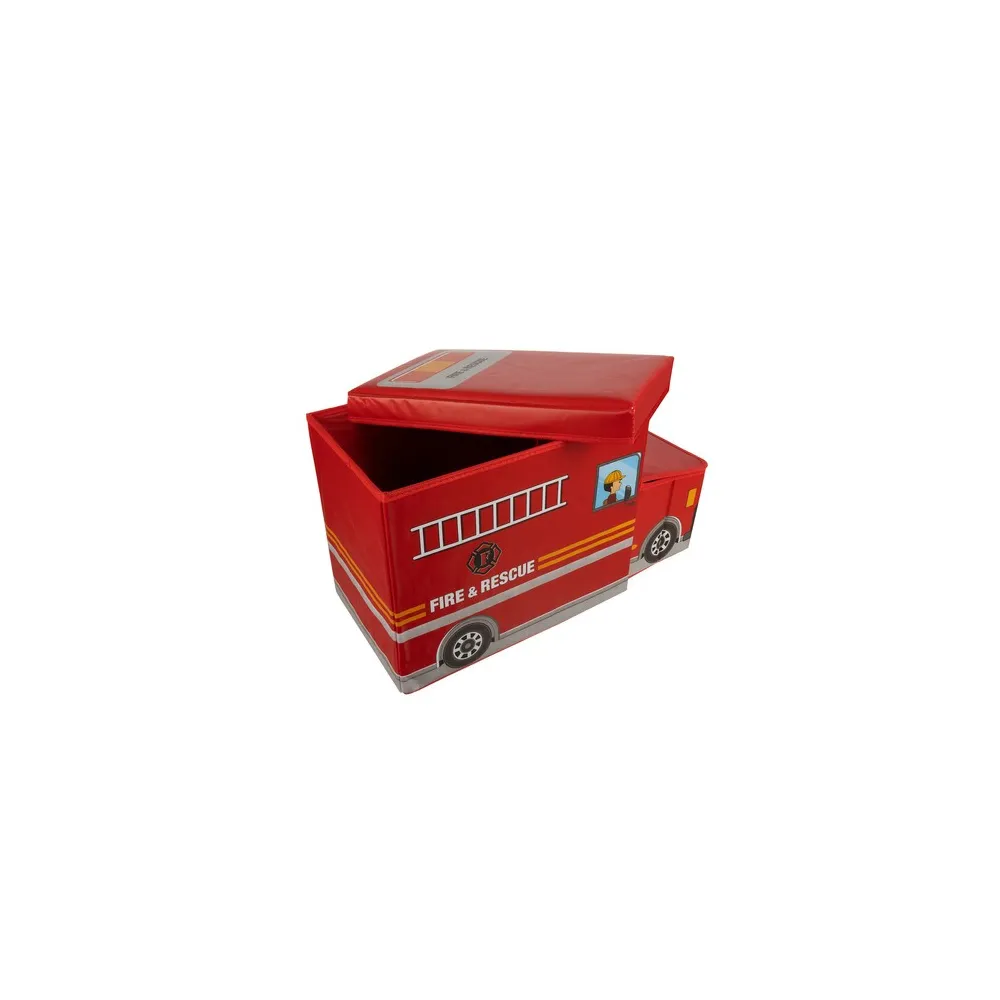 zbliżenie na detale skrzyni do przechowywania zabawek