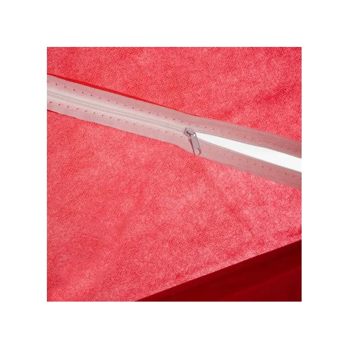 kufer na zabawki o wymiarach 53 x 26 x 31,5 cm w czerwonym kolorze