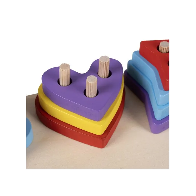 plansza do gry zręcznościowej z rybkami i sorterem