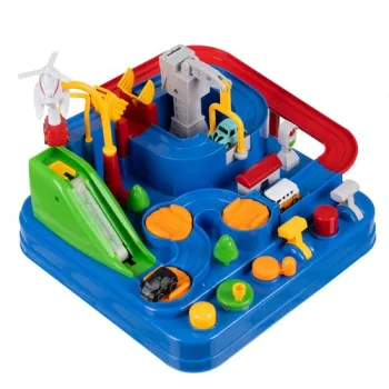 Ruchome elementy toru przeszkód podczas zabawy