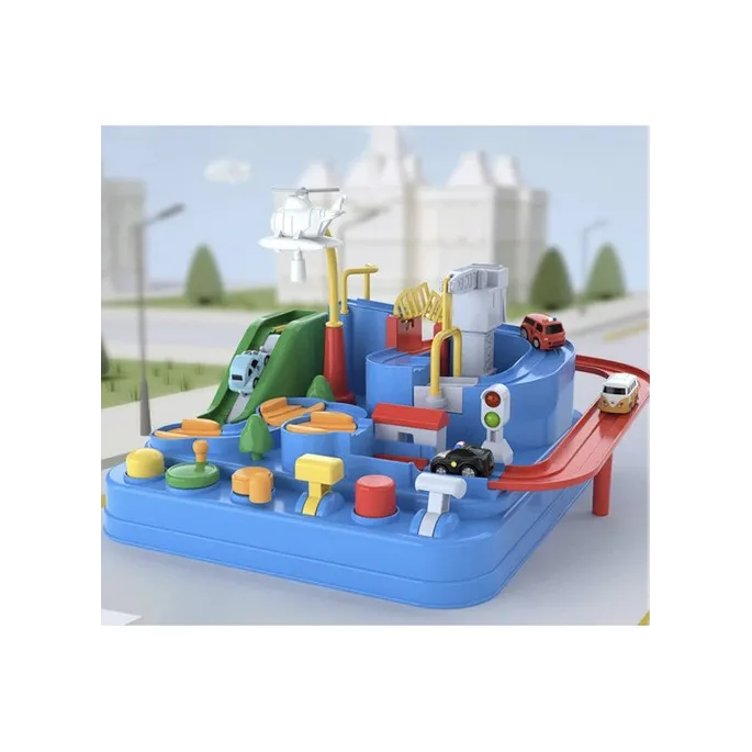 Zbliżenie na materiał i wykonanie elementów toru przeszkód