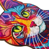 Woreczek do przechowywania puzzli widoczny obok produktu