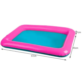 akcesoria do piasku w zestawie, łopatka, grabki i sito