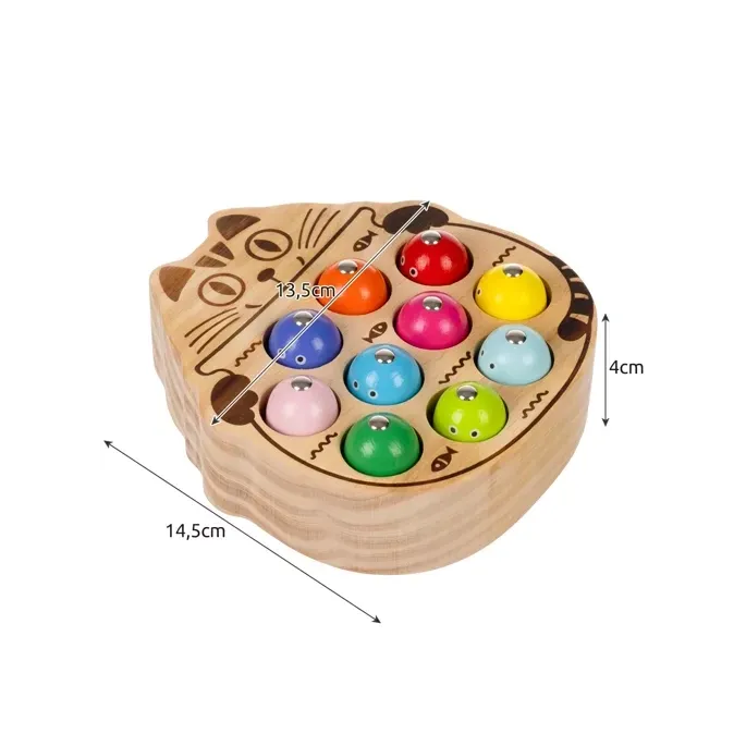 dwie wędki do łowienia w grze drewnianej