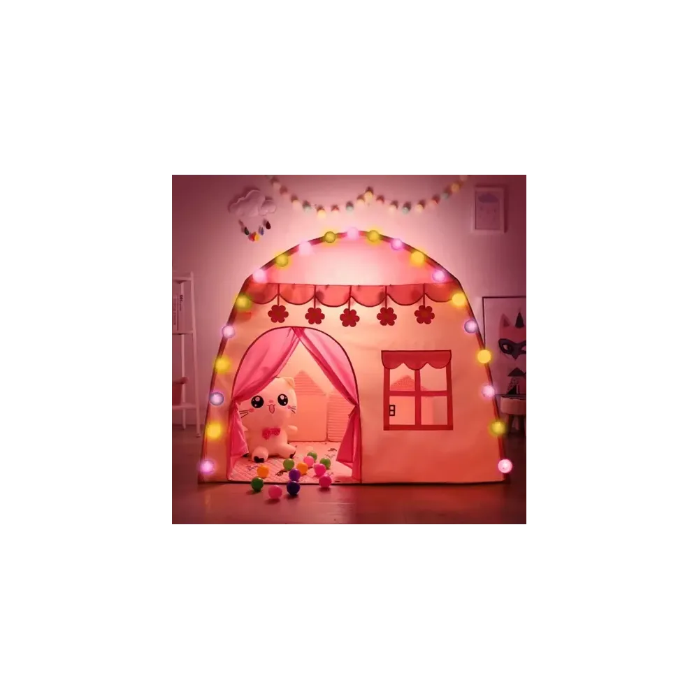 stelaż namiotu z siateczkowymi okienkami pokazany z boku