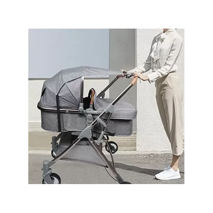 Daszek do wózka Malatec 23975 w wersji złożonej w etui