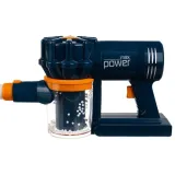 odkurzacz dziecięcy w kolorach granatowym, białym i pomarańczowym