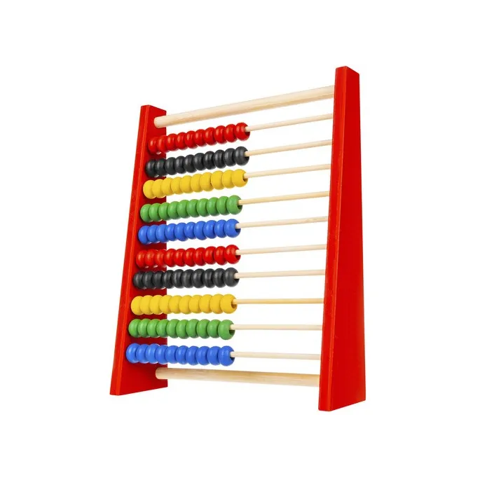 Widok liczydła zapakowanego, podkreślający kompaktowy rozmiar