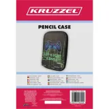 Widok główny piórnika szkolnego z zamkiem na dwa suwaki
