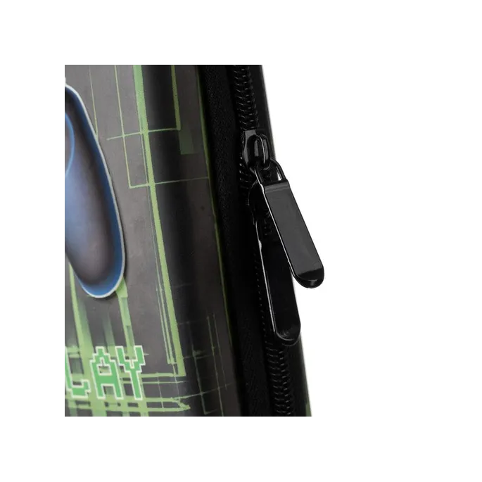 Kolorowa grafika z trójwymiarowym motywem gier komputerowych