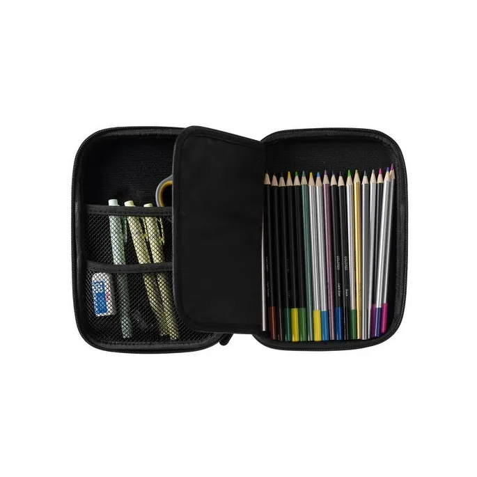 Duża komora piórnika odpowiednia do przechowywania tabletu