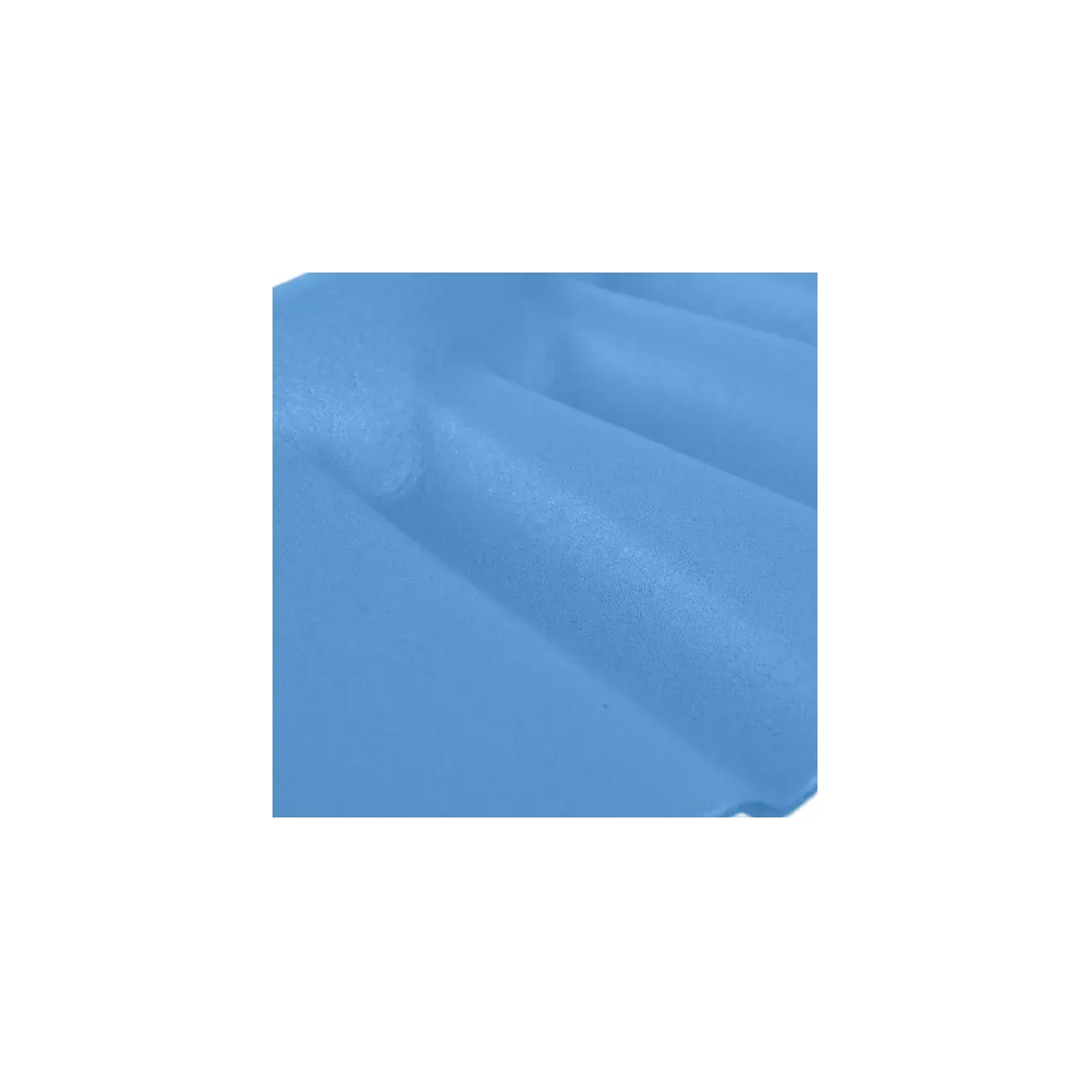 Niebieskie rondo do kąpieli dzieci z elastyczną formą i trwałym zapięciem