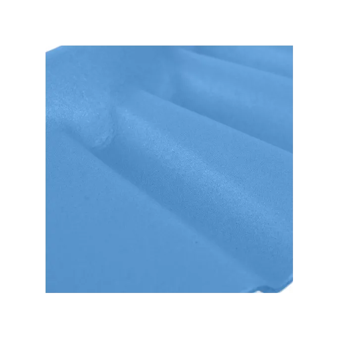 Niebieskie rondo do kąpieli dzieci z elastyczną formą i trwałym zapięciem