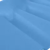 Niebieskie rondo do kąpieli dzieci z elastyczną formą i trwałym zapięciem