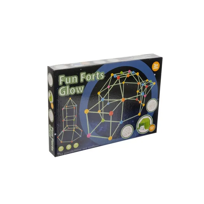 rozłożony zestaw do budowy namiotu z zielonym nakryciem