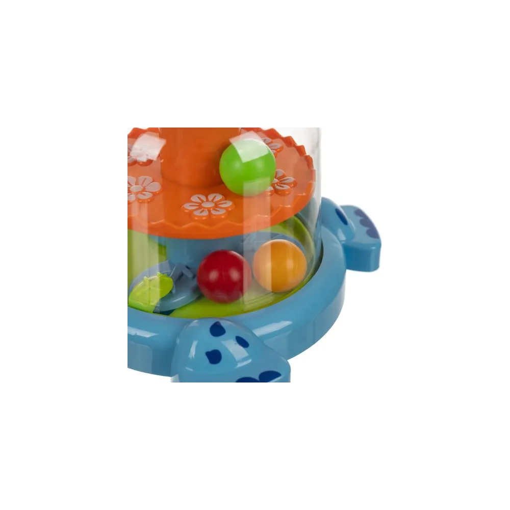 Kolorowy bączek edukacyjny Kruzzel na białym tle