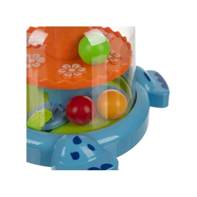 Kolorowy bączek edukacyjny Kruzzel na białym tle