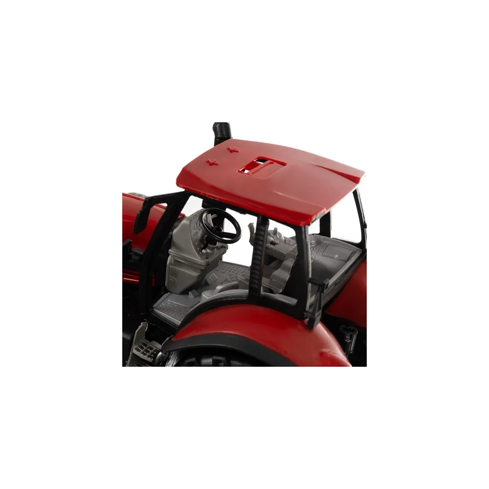 otwarta tylna burta przyczepy z zasuwką