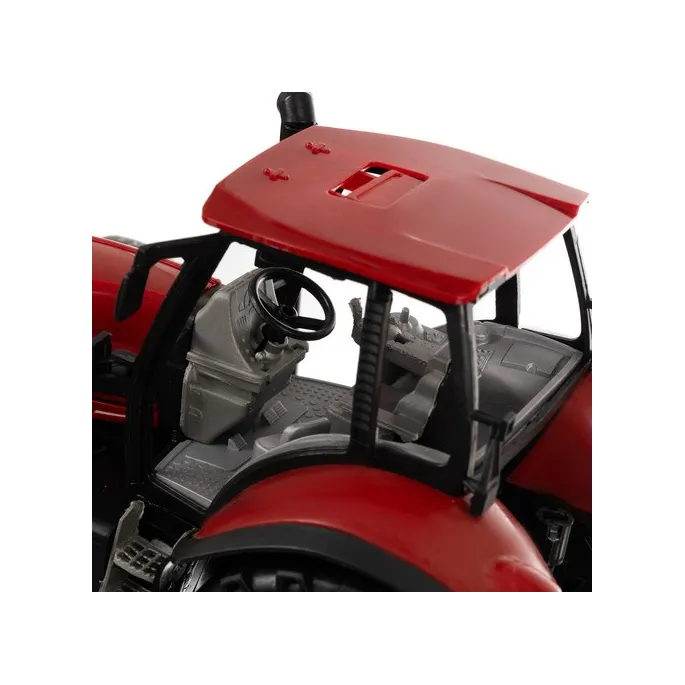 otwarta tylna burta przyczepy z zasuwką