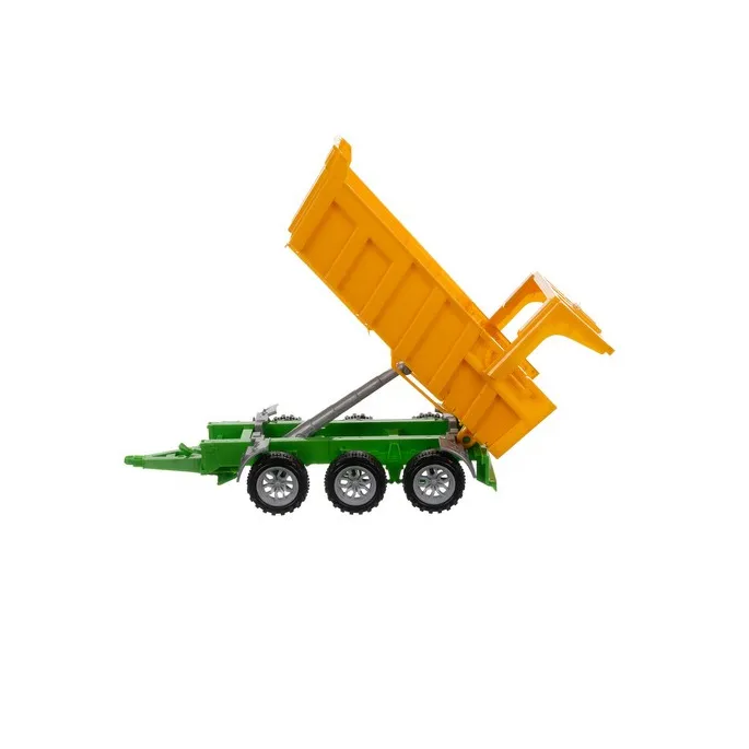 hydrauliczny system przyczepy widoczny z boku