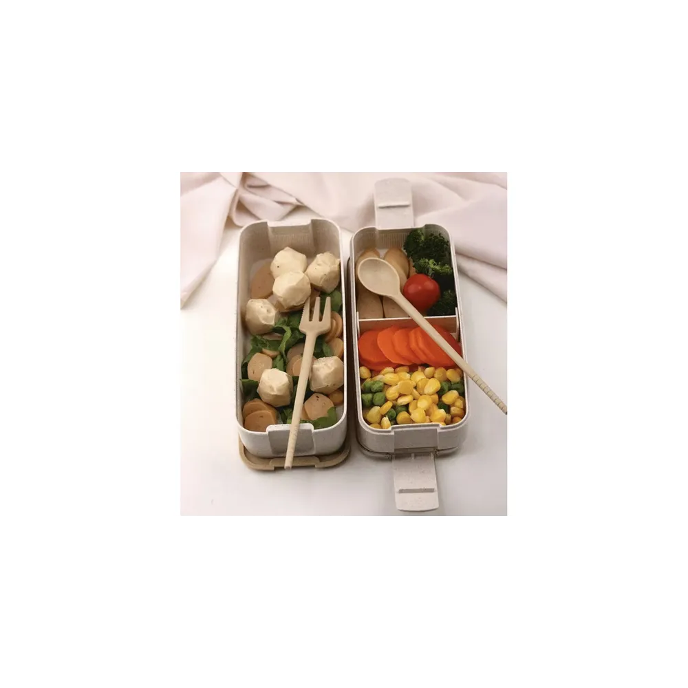 konstrukcja lunchboxa Ruhhy umożliwiająca oddzielne pakowanie dań