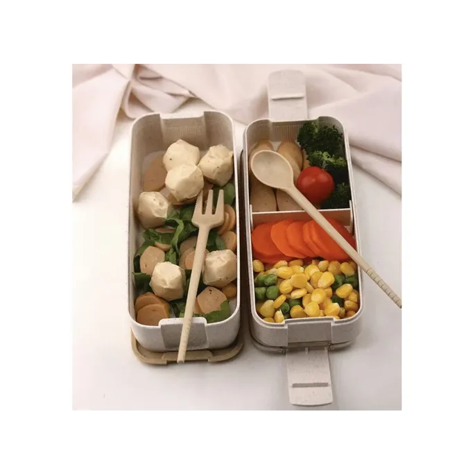 konstrukcja lunchboxa Ruhhy umożliwiająca oddzielne pakowanie dań