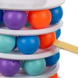 Ruletka do losowania kolorowych piłeczek w grze