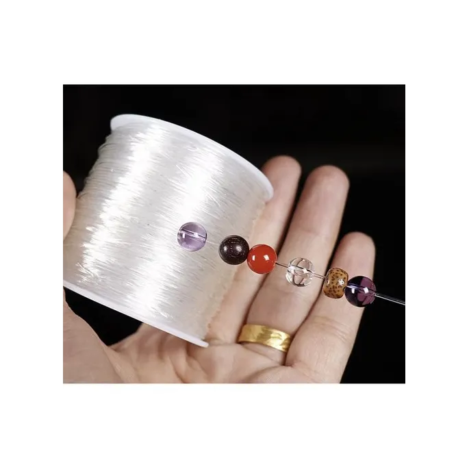 praktyczna szpulka z gumką do rękodzieła biżuteryjnego