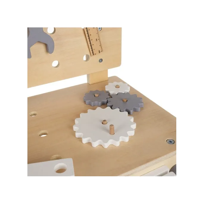 Bezpieczne, zaokrąglone krawędzie drewnianych narzędzi warsztatu